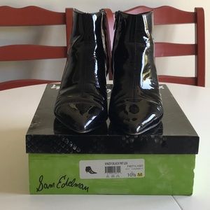 Sam Edelman Kinzey Patient Leather Booties